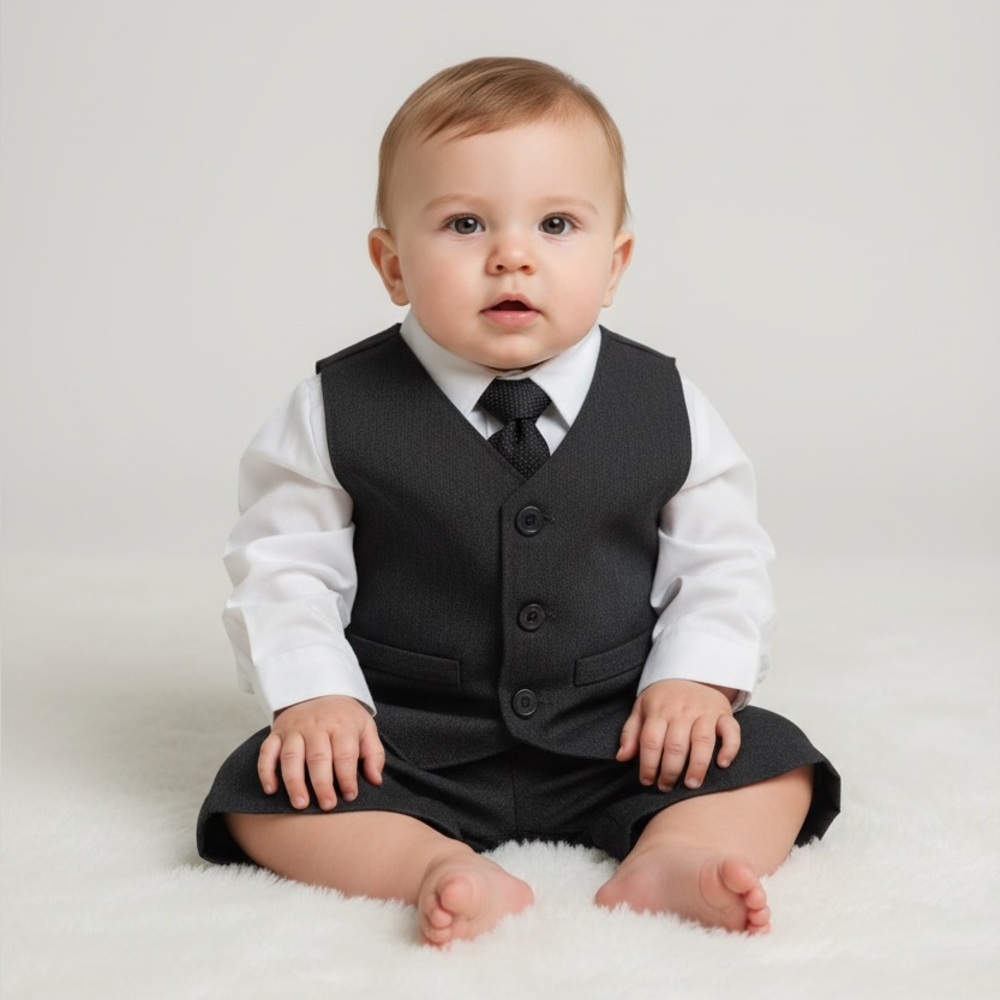 4 Piece Suit size 3-6 months -  X-13